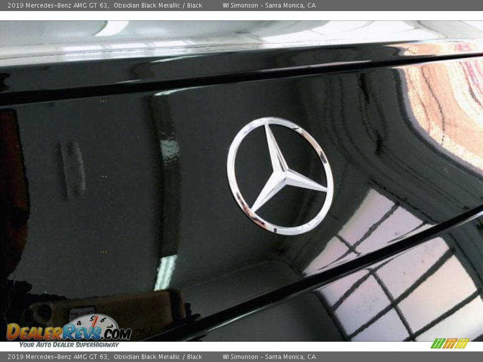 2019 Mercedes-Benz AMG GT 63 Obsidian Black Metallic / Black Photo #27