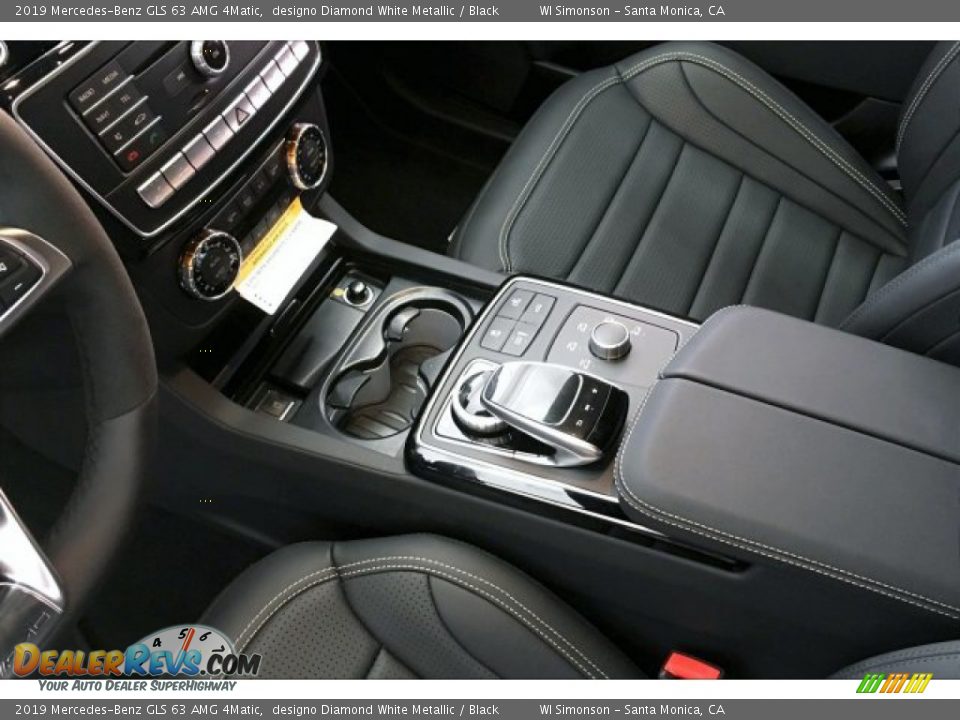 2019 Mercedes-Benz GLS 63 AMG 4Matic designo Diamond White Metallic / Black Photo #7