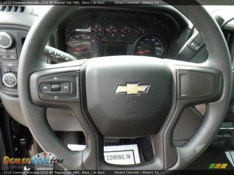 2019 Chevrolet Silverado 1500 WT Regular Cab 4WD Steering Wheel Photo #24