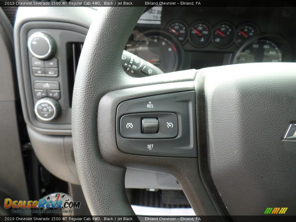 2019 Chevrolet Silverado 1500 WT Regular Cab 4WD Steering Wheel Photo #25