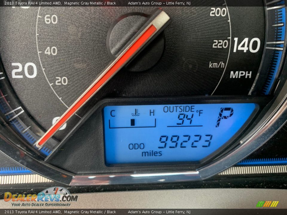 2013 Toyota RAV4 Limited AWD Magnetic Gray Metallic / Black Photo #11