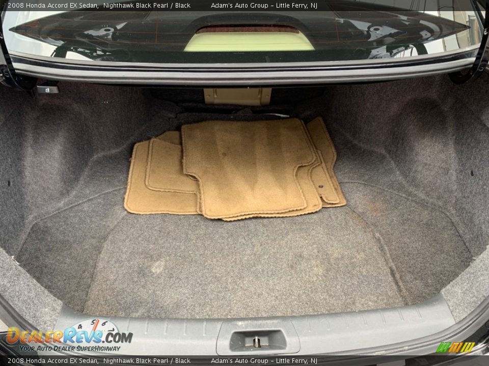 2008 Honda Accord EX Sedan Nighthawk Black Pearl / Black Photo #22
