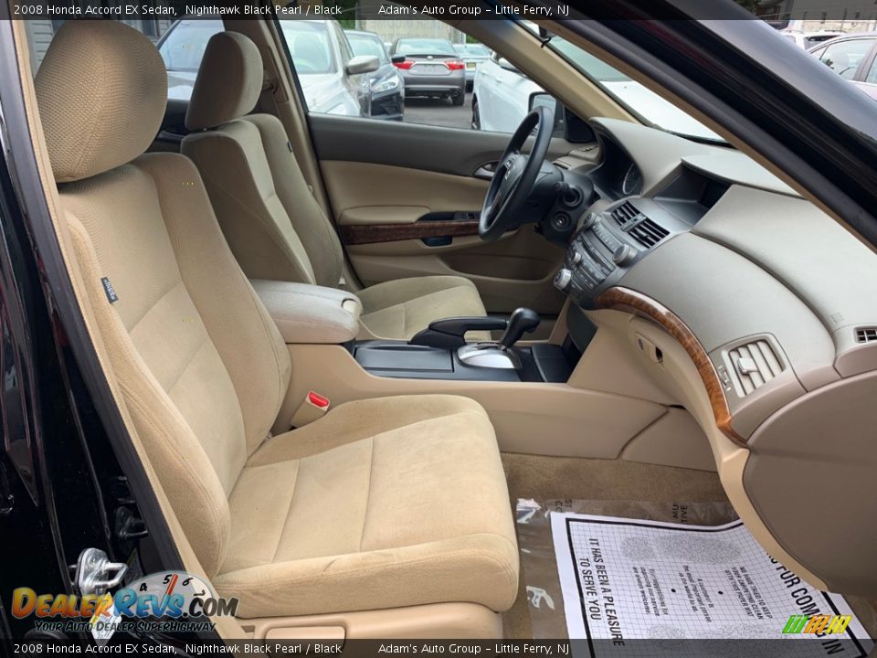 2008 Honda Accord EX Sedan Nighthawk Black Pearl / Black Photo #26
