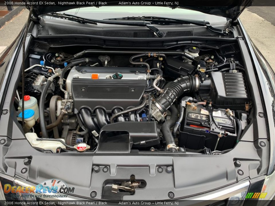 2008 Honda Accord EX Sedan Nighthawk Black Pearl / Black Photo #29