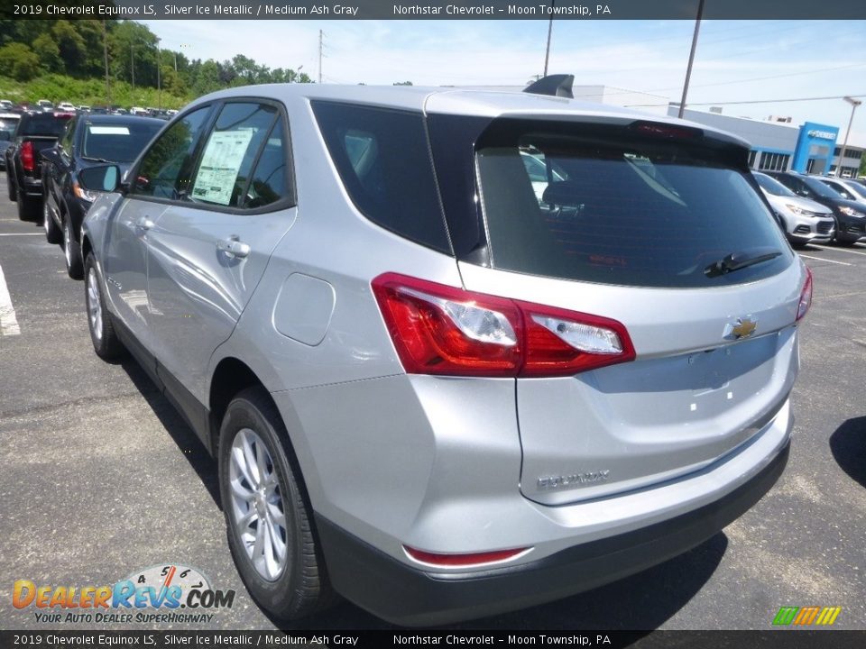 2019 Chevrolet Equinox LS Silver Ice Metallic / Medium Ash Gray Photo #3