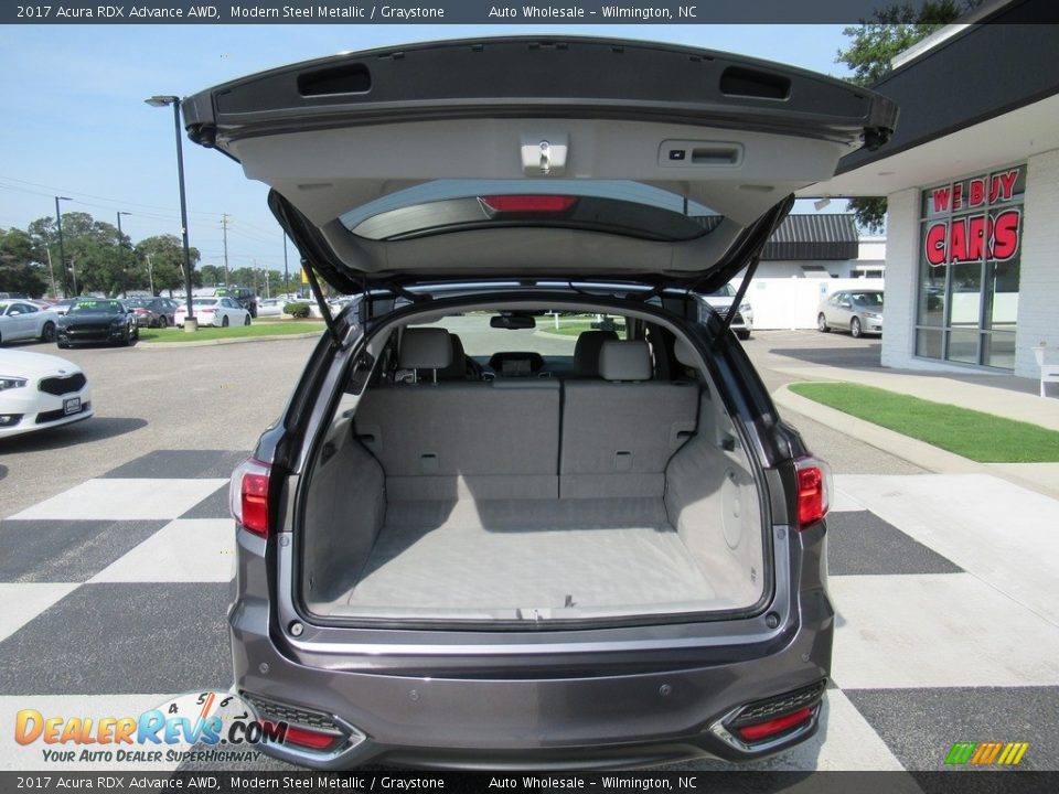 2017 Acura RDX Advance AWD Modern Steel Metallic / Graystone Photo #5