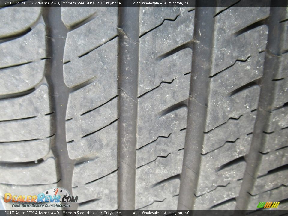 2017 Acura RDX Advance AWD Modern Steel Metallic / Graystone Photo #8