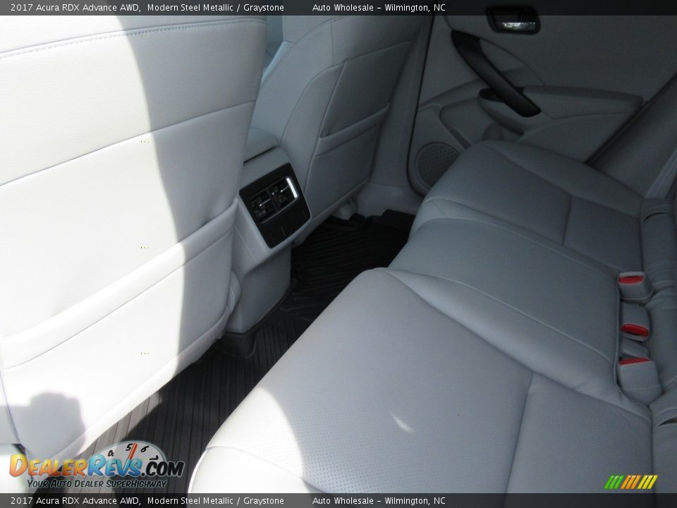 2017 Acura RDX Advance AWD Modern Steel Metallic / Graystone Photo #10