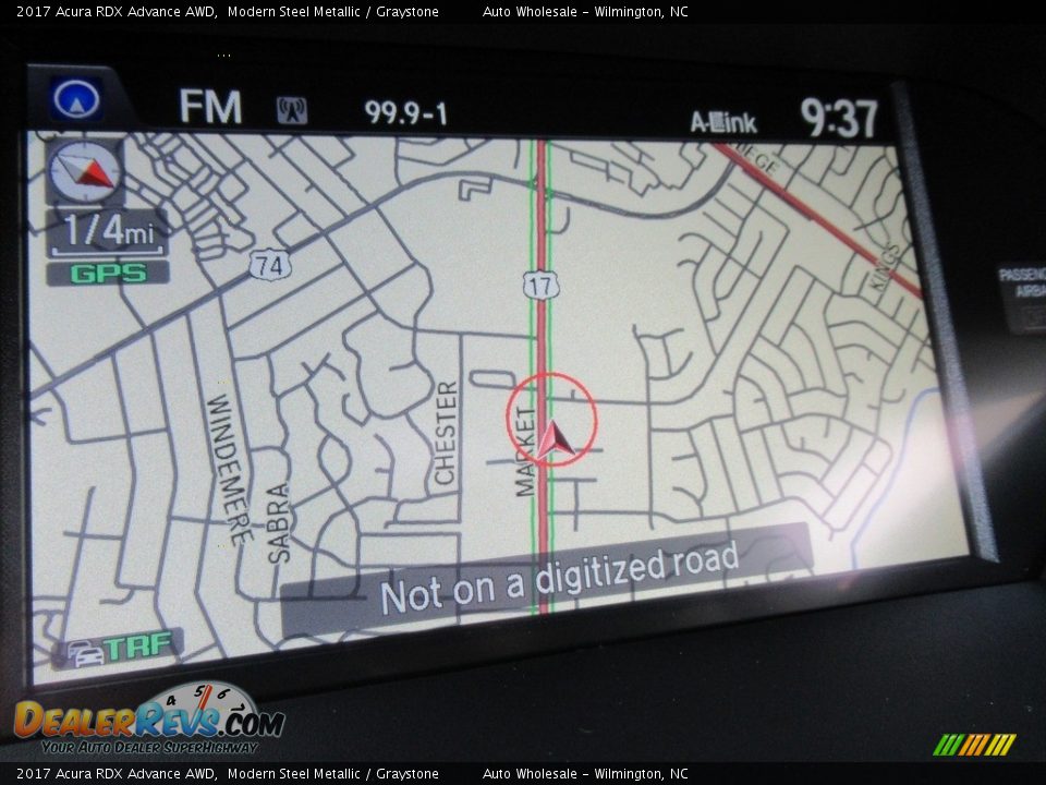 2017 Acura RDX Advance AWD Modern Steel Metallic / Graystone Photo #16