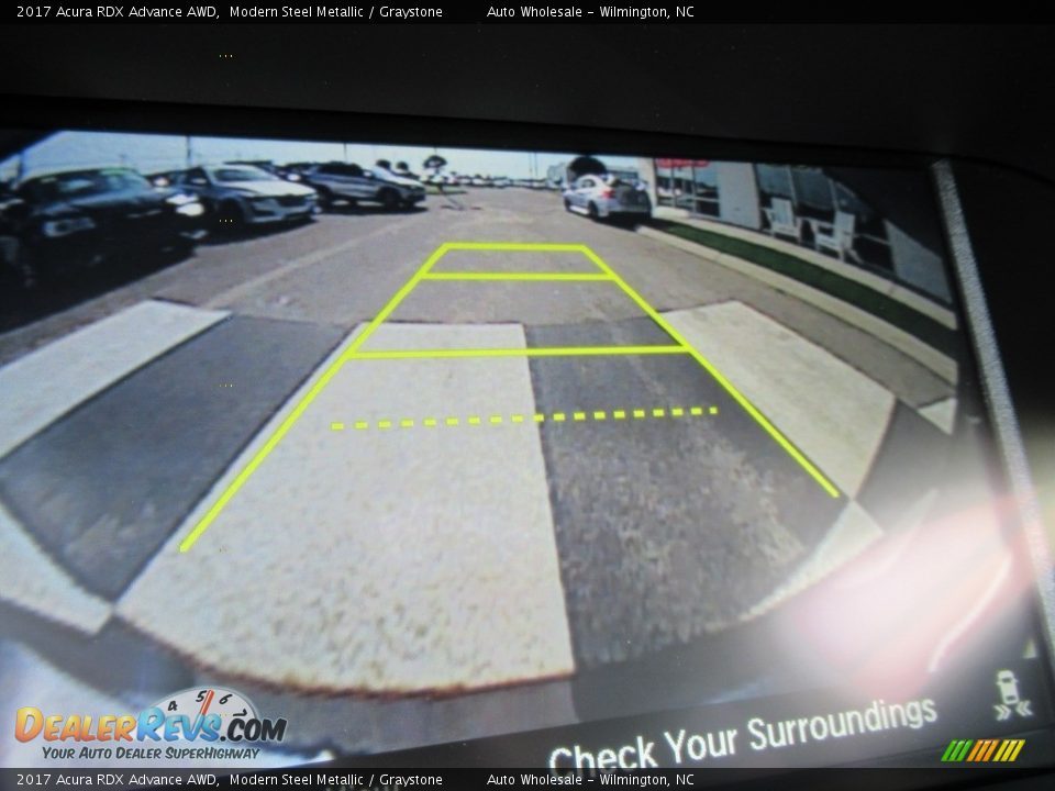 2017 Acura RDX Advance AWD Modern Steel Metallic / Graystone Photo #18