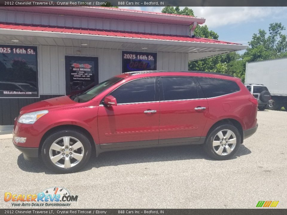 2012 Chevrolet Traverse LT Crystal Red Tintcoat / Ebony Photo #1