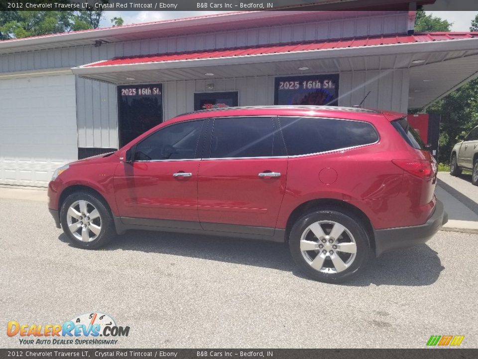 2012 Chevrolet Traverse LT Crystal Red Tintcoat / Ebony Photo #2