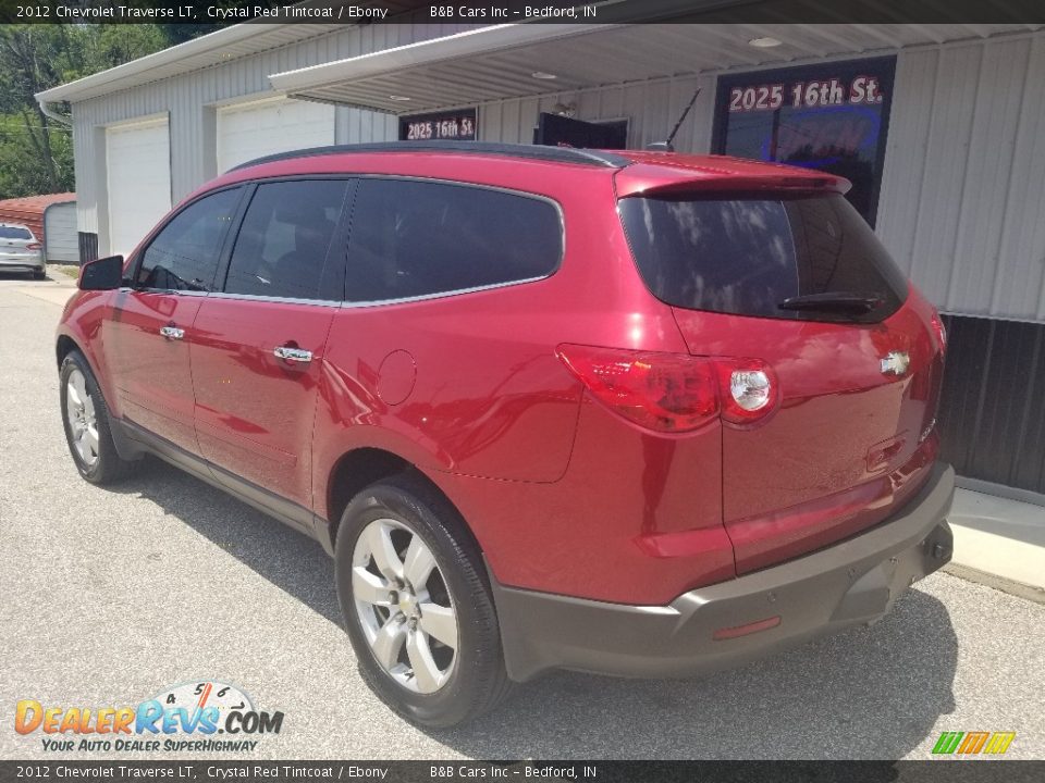 2012 Chevrolet Traverse LT Crystal Red Tintcoat / Ebony Photo #3
