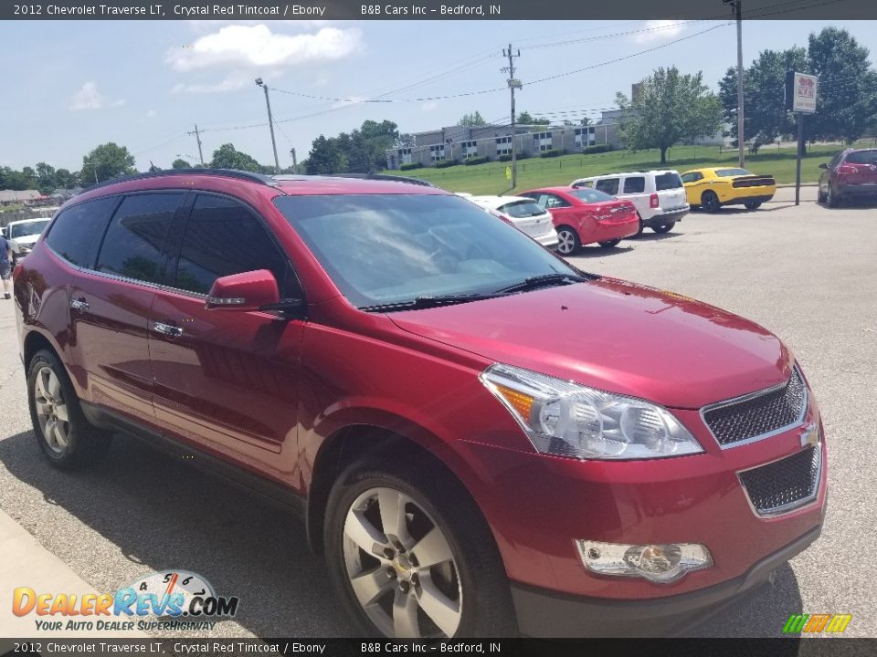 2012 Chevrolet Traverse LT Crystal Red Tintcoat / Ebony Photo #6