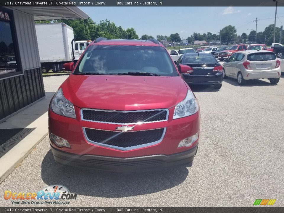 2012 Chevrolet Traverse LT Crystal Red Tintcoat / Ebony Photo #7
