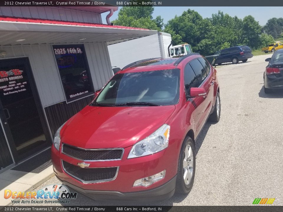 2012 Chevrolet Traverse LT Crystal Red Tintcoat / Ebony Photo #9