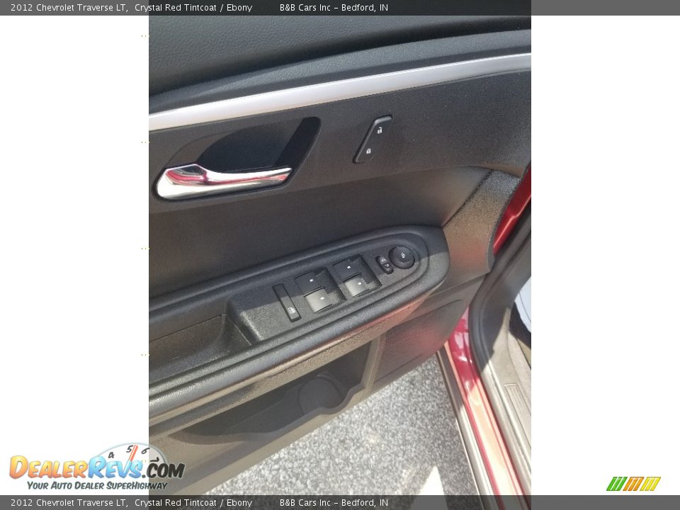 2012 Chevrolet Traverse LT Crystal Red Tintcoat / Ebony Photo #10