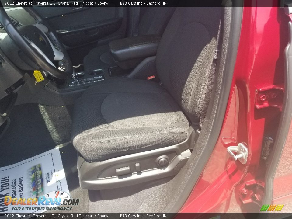 2012 Chevrolet Traverse LT Crystal Red Tintcoat / Ebony Photo #11