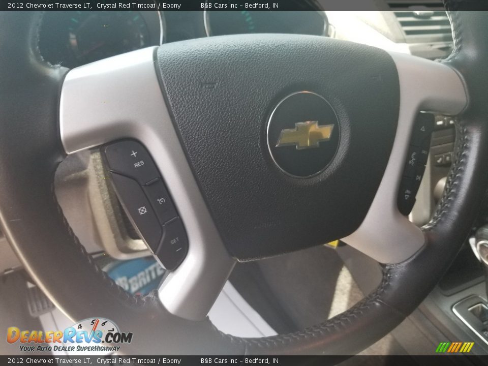 2012 Chevrolet Traverse LT Crystal Red Tintcoat / Ebony Photo #12
