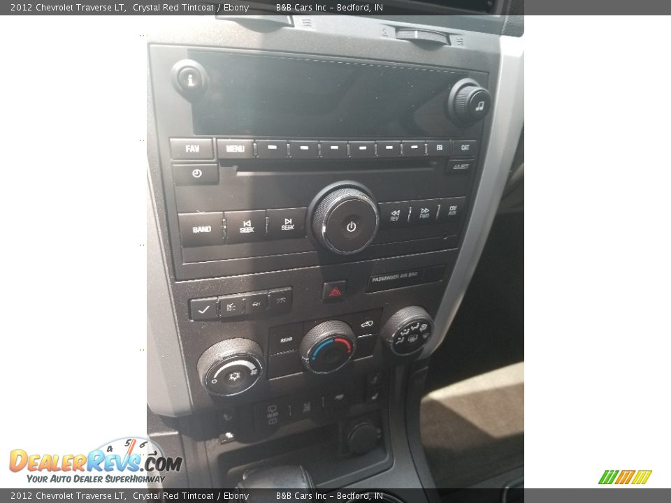 2012 Chevrolet Traverse LT Crystal Red Tintcoat / Ebony Photo #13