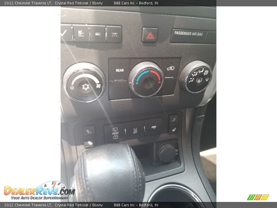 2012 Chevrolet Traverse LT Crystal Red Tintcoat / Ebony Photo #14