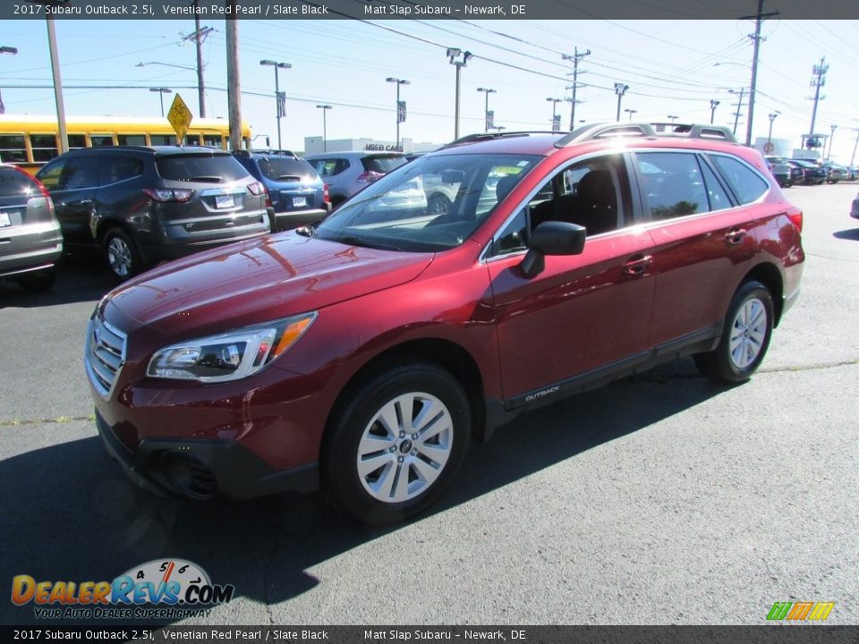 2017 Subaru Outback 2.5i Venetian Red Pearl / Slate Black Photo #2