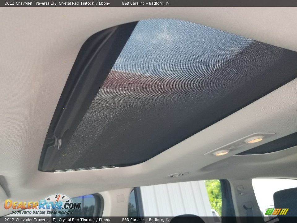 2012 Chevrolet Traverse LT Crystal Red Tintcoat / Ebony Photo #17