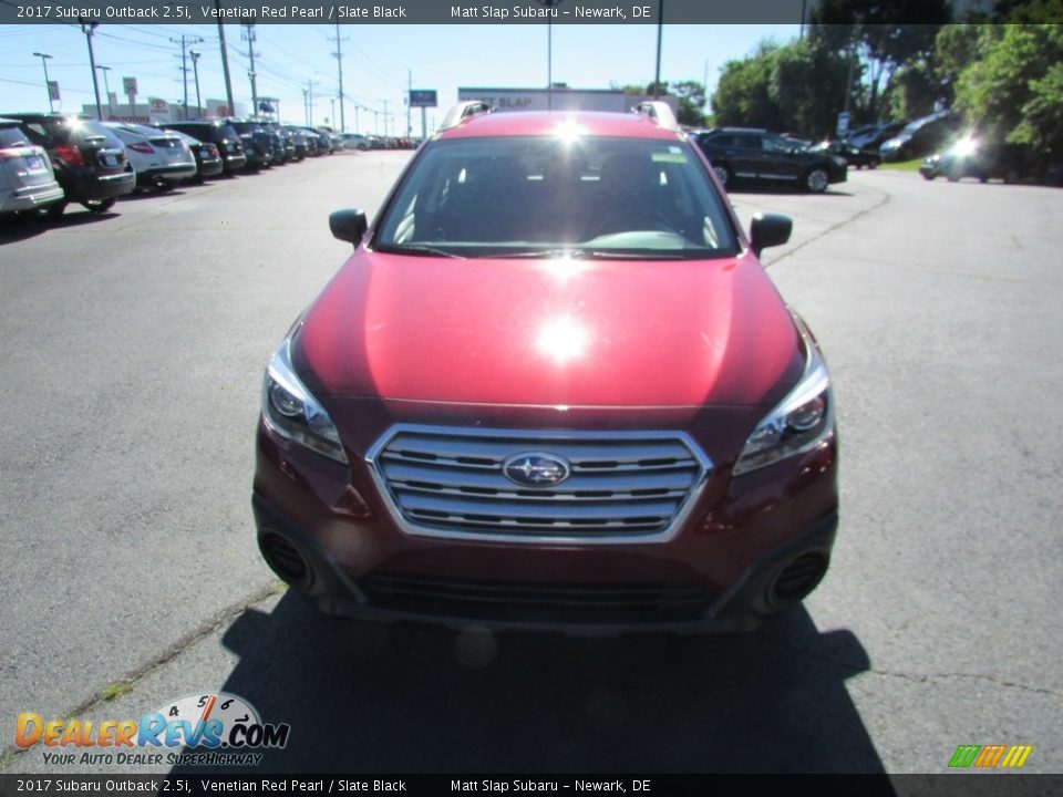 2017 Subaru Outback 2.5i Venetian Red Pearl / Slate Black Photo #3