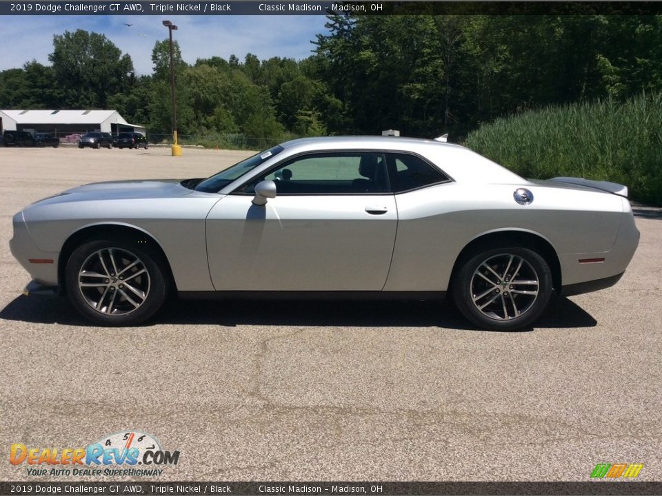 2019 Dodge Challenger GT AWD Triple Nickel / Black Photo #4