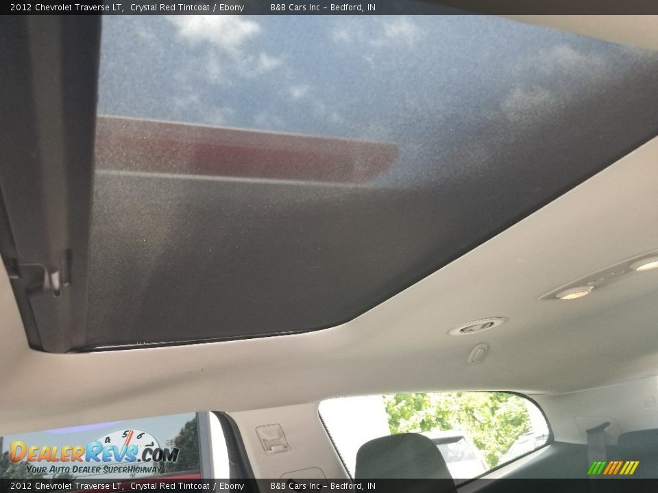 2012 Chevrolet Traverse LT Crystal Red Tintcoat / Ebony Photo #19