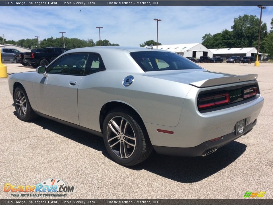 2019 Dodge Challenger GT AWD Triple Nickel / Black Photo #5