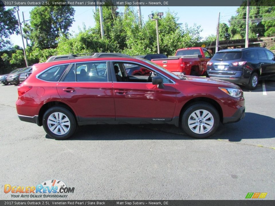 2017 Subaru Outback 2.5i Venetian Red Pearl / Slate Black Photo #5
