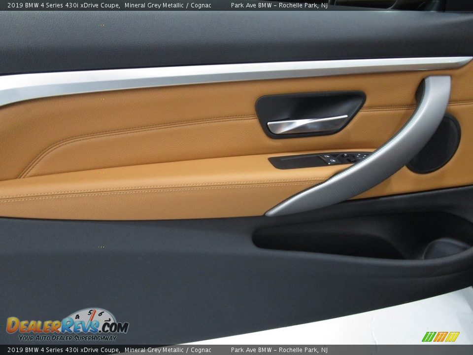 2019 BMW 4 Series 430i xDrive Coupe Mineral Grey Metallic / Cognac Photo #6