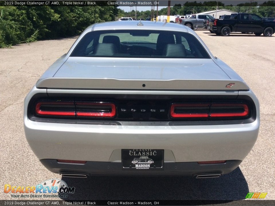 2019 Dodge Challenger GT AWD Triple Nickel / Black Photo #6