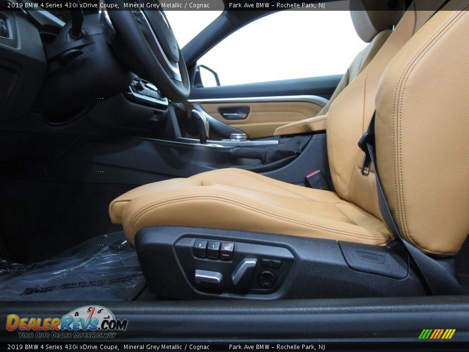 2019 BMW 4 Series 430i xDrive Coupe Mineral Grey Metallic / Cognac Photo #8