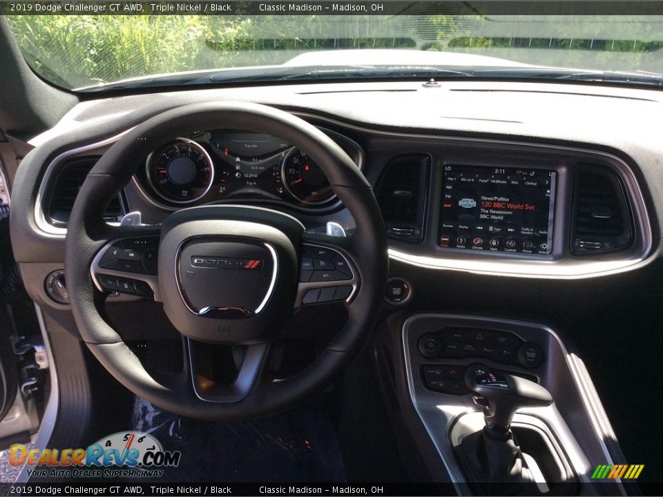 2019 Dodge Challenger GT AWD Triple Nickel / Black Photo #12