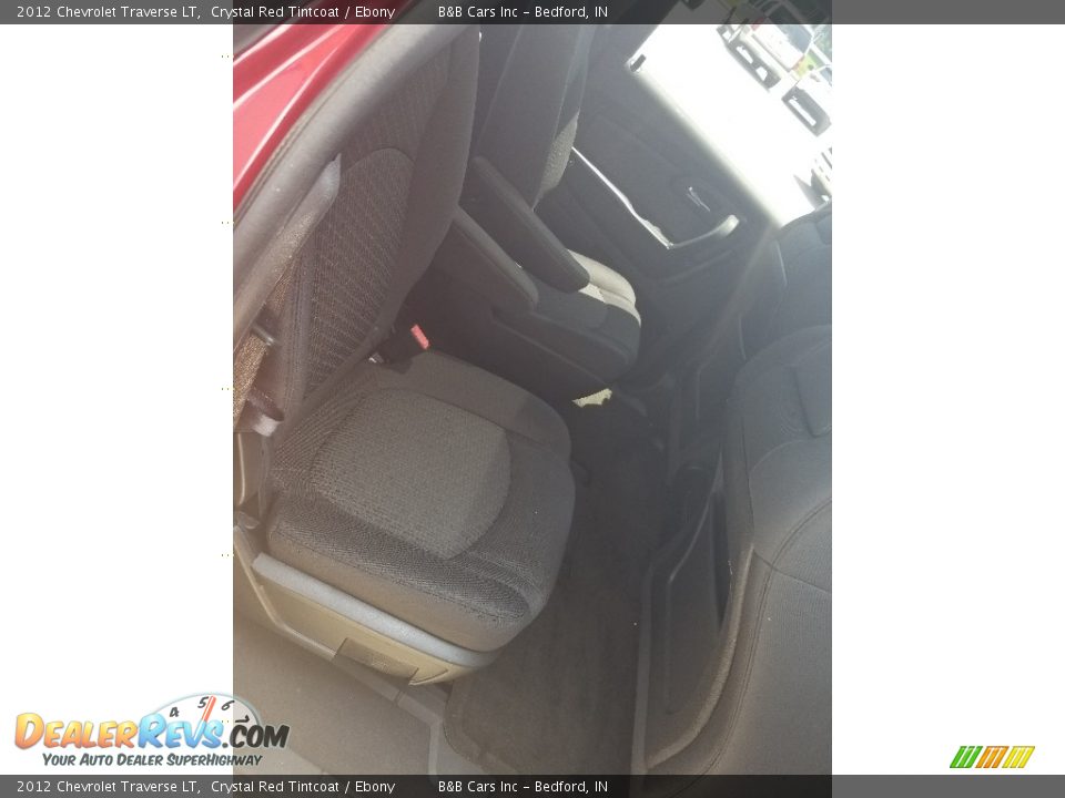 2012 Chevrolet Traverse LT Crystal Red Tintcoat / Ebony Photo #23