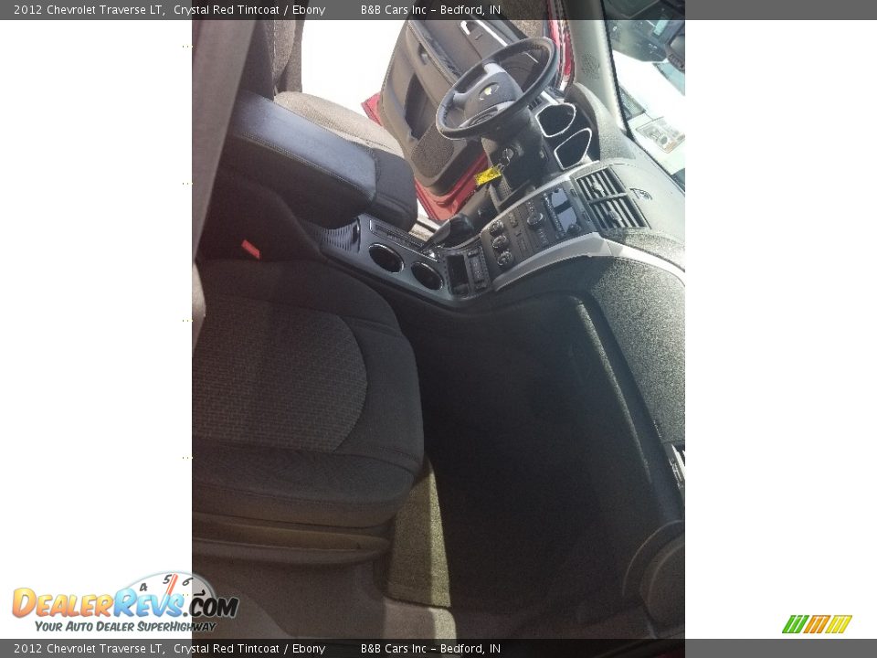 2012 Chevrolet Traverse LT Crystal Red Tintcoat / Ebony Photo #24