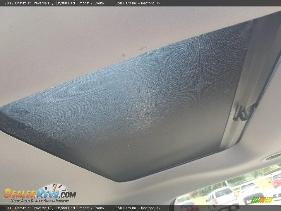 2012 Chevrolet Traverse LT Crystal Red Tintcoat / Ebony Photo #26