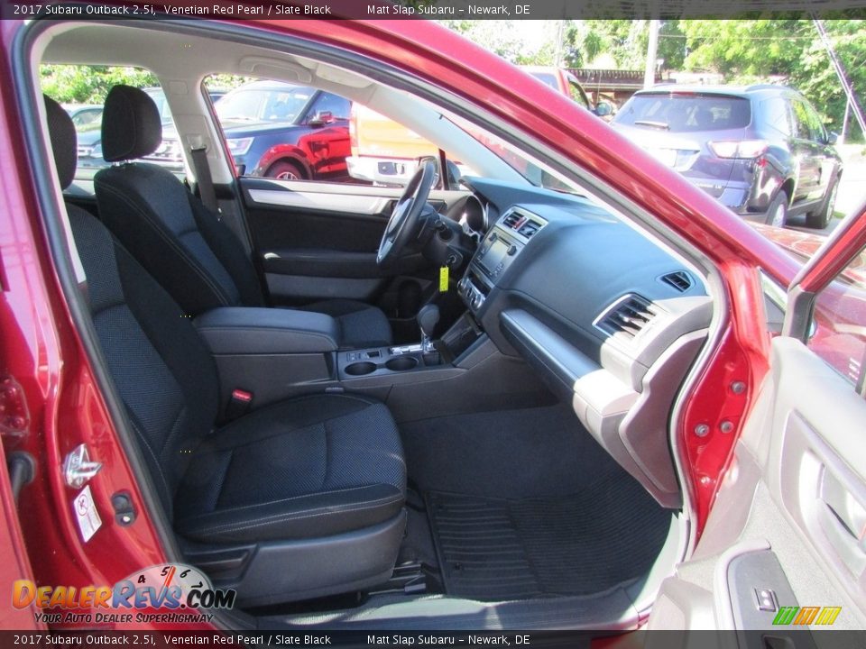2017 Subaru Outback 2.5i Venetian Red Pearl / Slate Black Photo #18