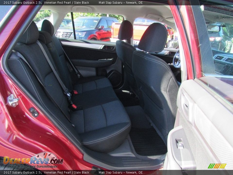 2017 Subaru Outback 2.5i Venetian Red Pearl / Slate Black Photo #19