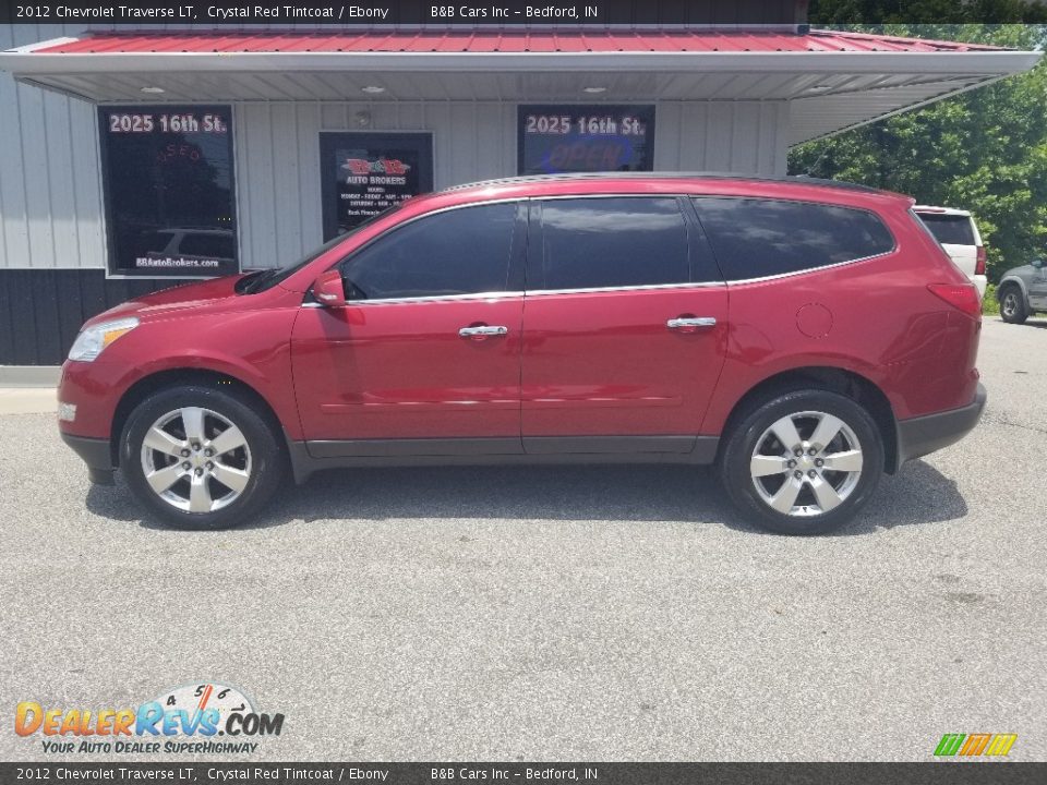 2012 Chevrolet Traverse LT Crystal Red Tintcoat / Ebony Photo #29