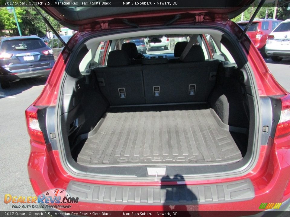 2017 Subaru Outback 2.5i Venetian Red Pearl / Slate Black Photo #20