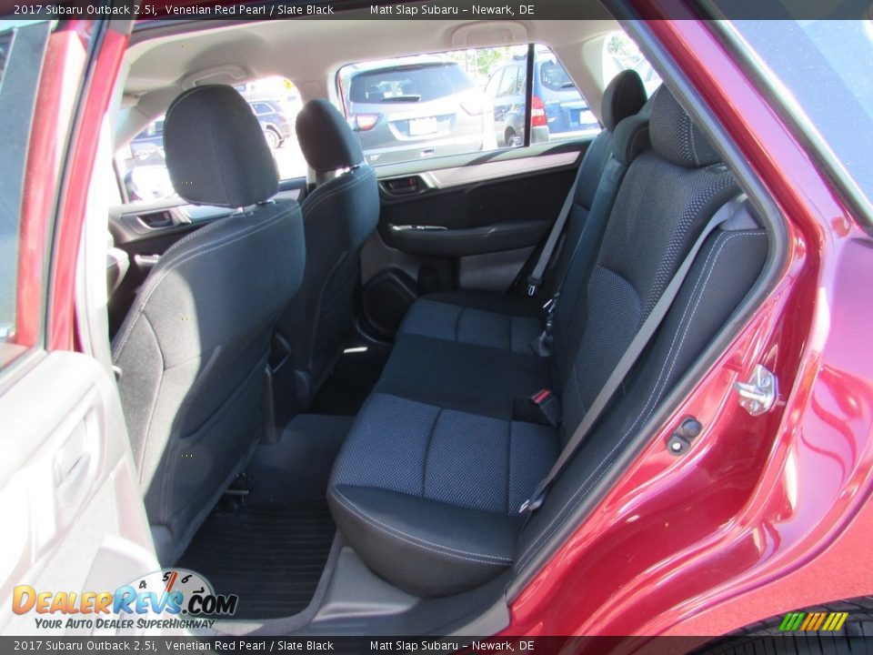 2017 Subaru Outback 2.5i Venetian Red Pearl / Slate Black Photo #21