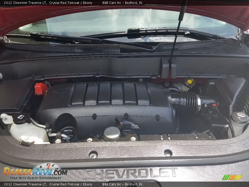 2012 Chevrolet Traverse LT Crystal Red Tintcoat / Ebony Photo #30