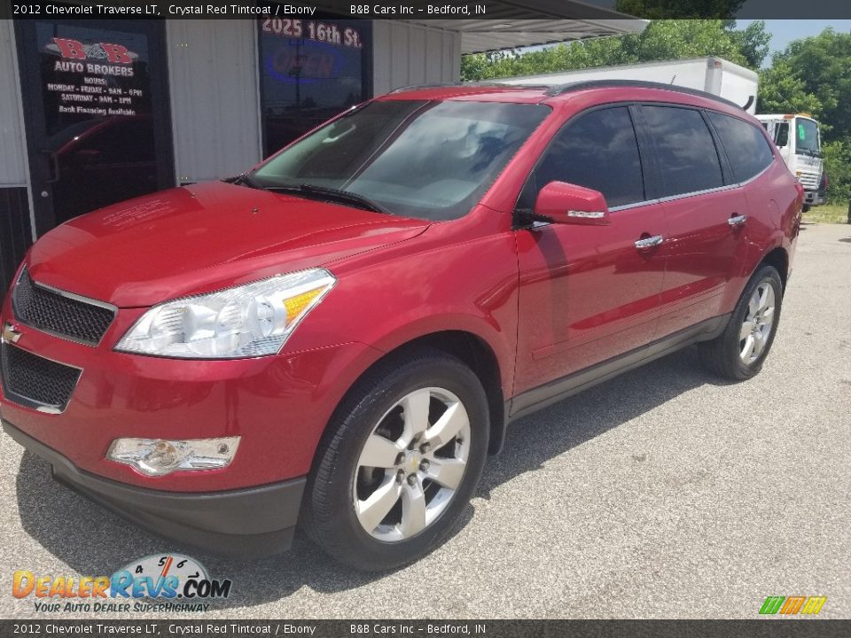 2012 Chevrolet Traverse LT Crystal Red Tintcoat / Ebony Photo #31