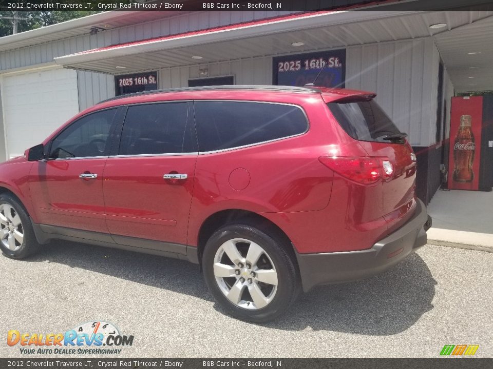 2012 Chevrolet Traverse LT Crystal Red Tintcoat / Ebony Photo #32