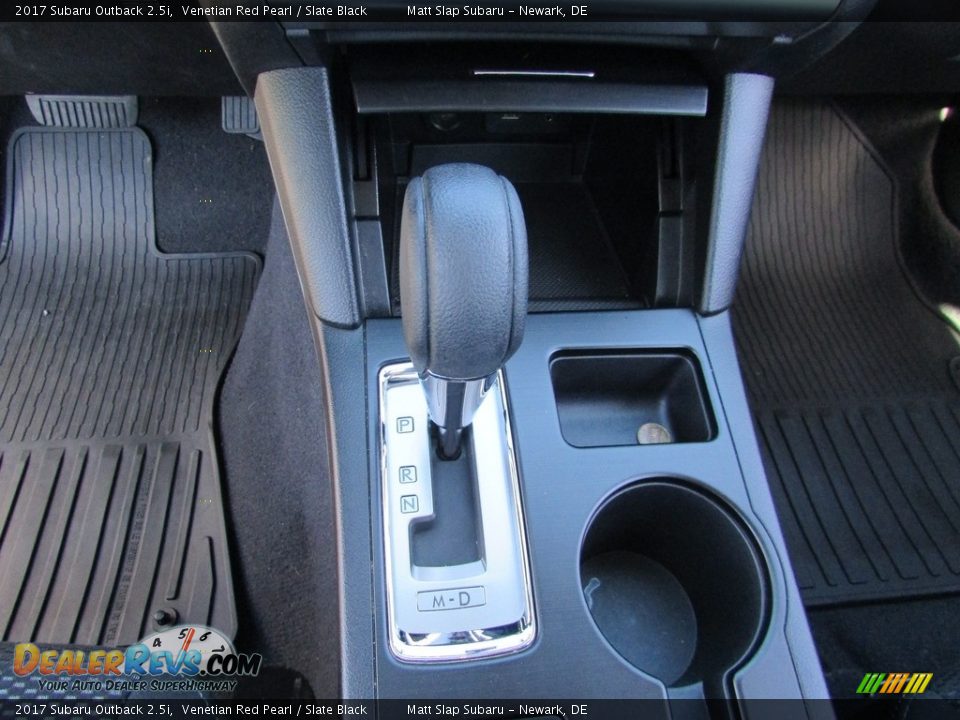 2017 Subaru Outback 2.5i Venetian Red Pearl / Slate Black Photo #26