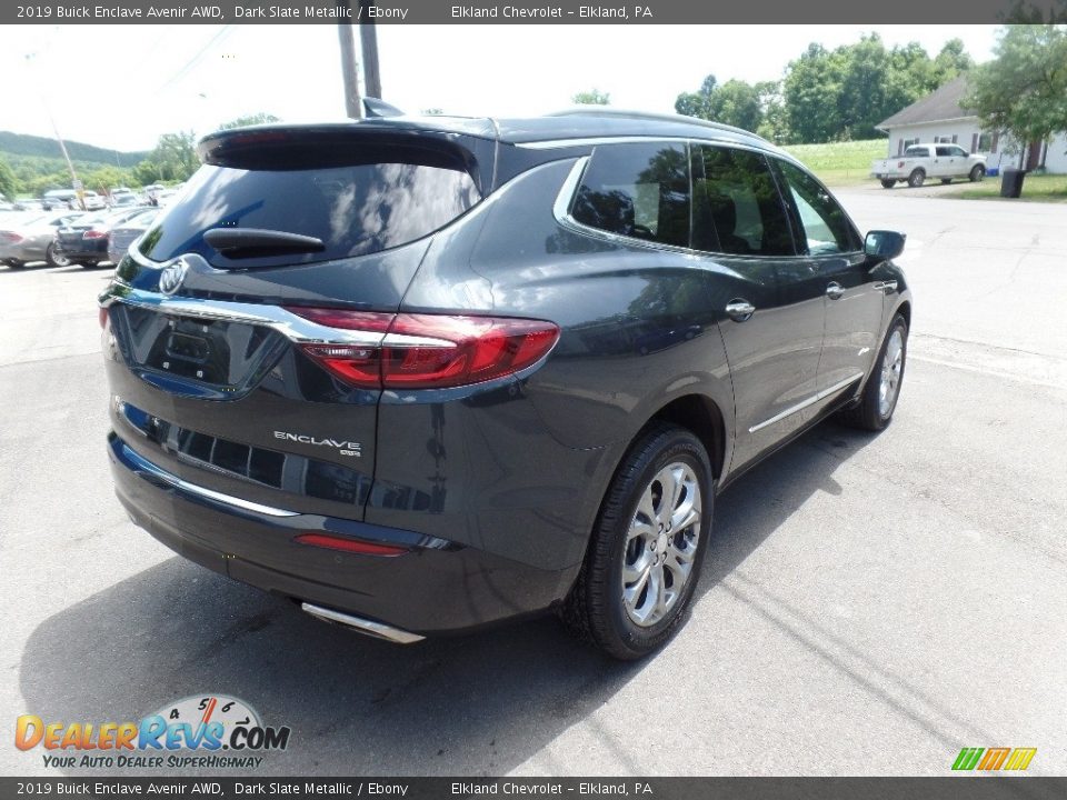 2019 Buick Enclave Avenir AWD Dark Slate Metallic / Ebony Photo #8