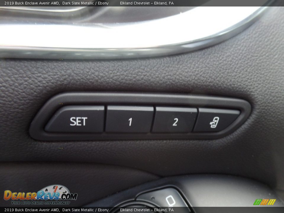 2019 Buick Enclave Avenir AWD Dark Slate Metallic / Ebony Photo #25